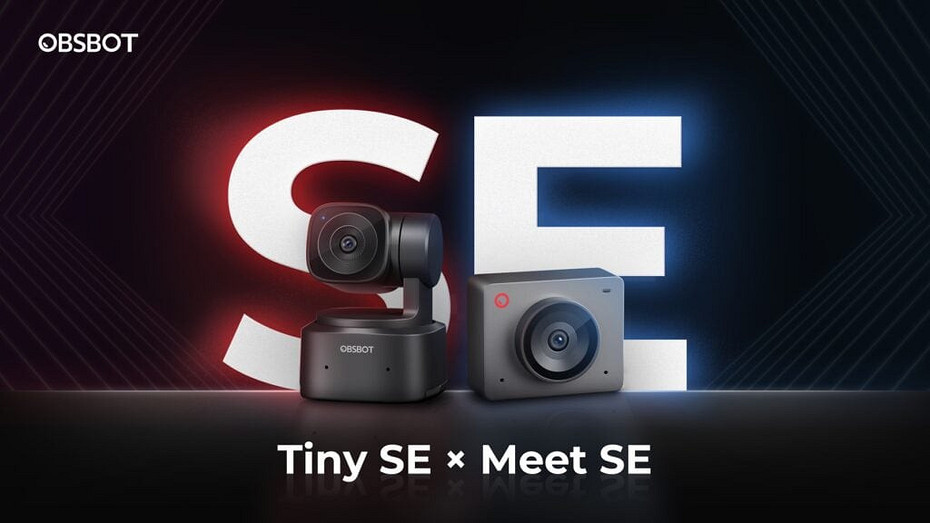 Obsbot представила веб-камеры Tiny SE и Meet SE с ИИ и выводом картинки в 1080p при 100 FPS