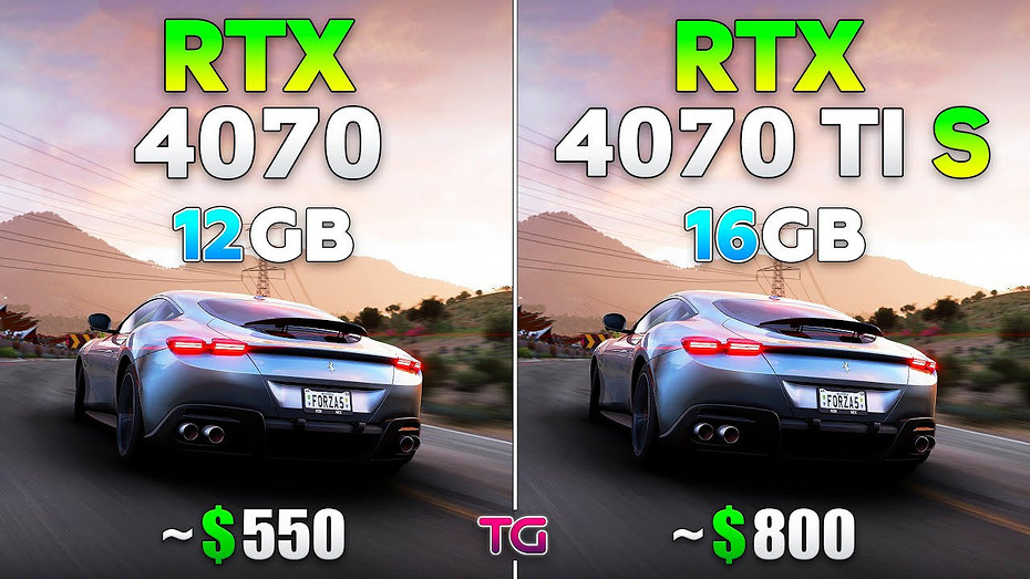 Какая из RTX 4070 лучше Видеокарты GeForce RTX 4070 и RTX 4070 Ti SUPER сравнили в 2K