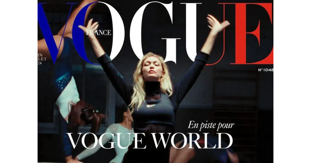 'Она не француженка'. Журнал Vogue раскритиковали из-за выпуска с Джиджи Хадид, посвящённого Олимпиаде в Париже