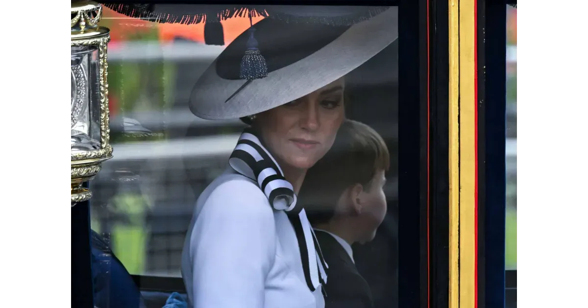 Вышло видео с принцессой Уэльской на параде Trooping the Colour