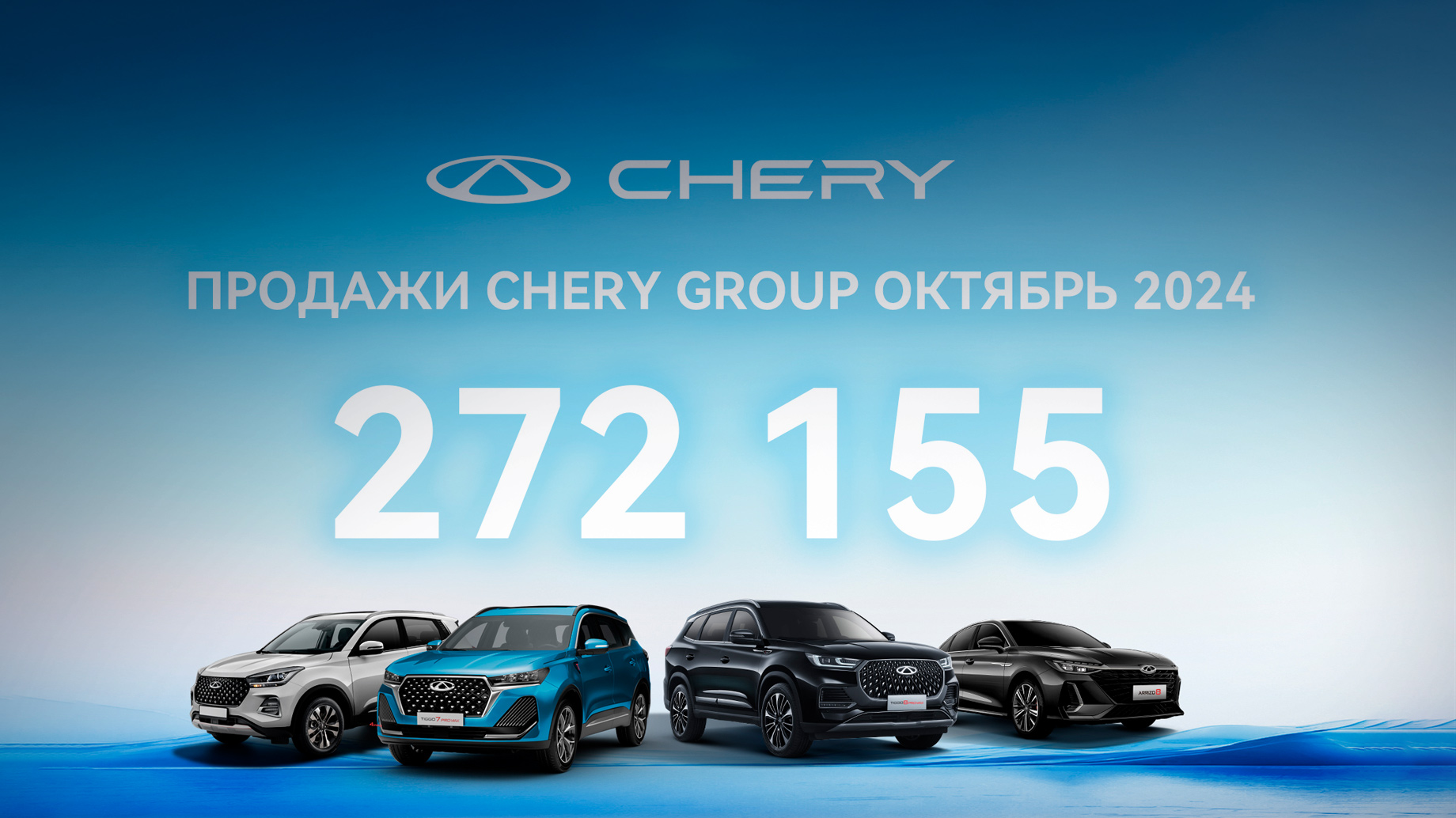 Исторический прорыв Chery Group: 2 000 000 проданных автомобилей по всему миру