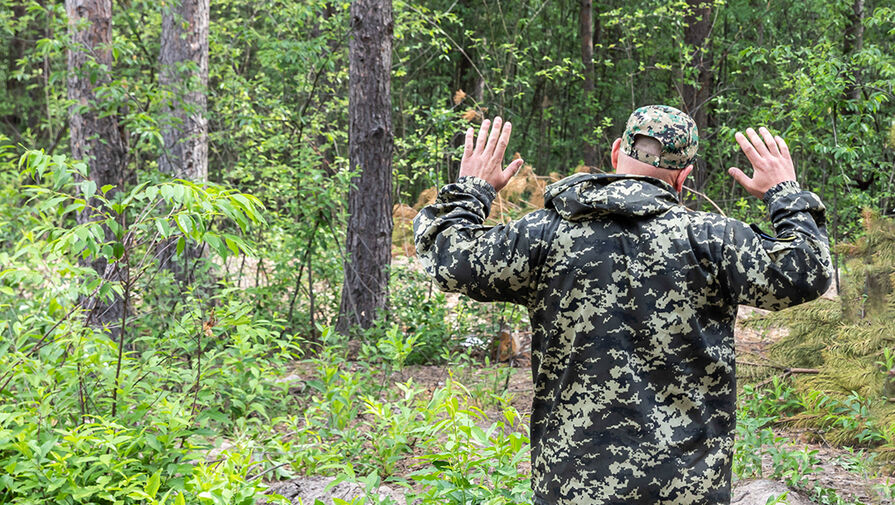 В Курской области несколько солдат ВСУ сдались в плен российским морпехам