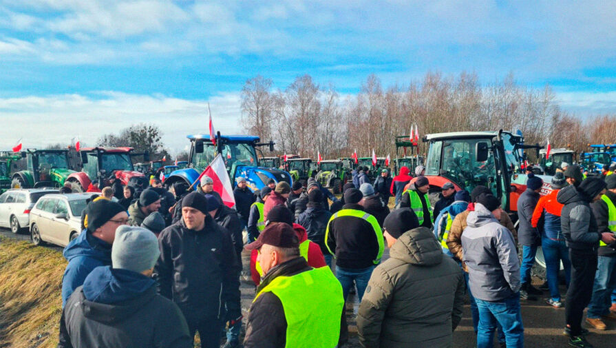 Польские фермеры собираются заблокировать КПП на границе с Украиной до конца года