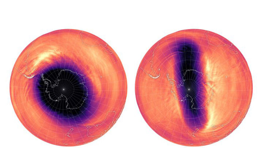 Атмосферная аномалия задержала открытие озоновой дыры, выяснили ученые