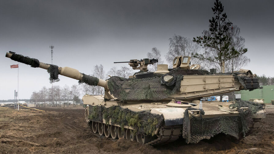 В МО РФ заявили об уничтожении танка Abrams на Авдеевском направлении