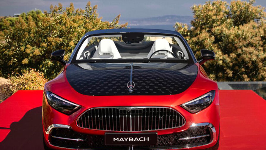 Родстер от Mercedes-Maybach получил декор из розового золота