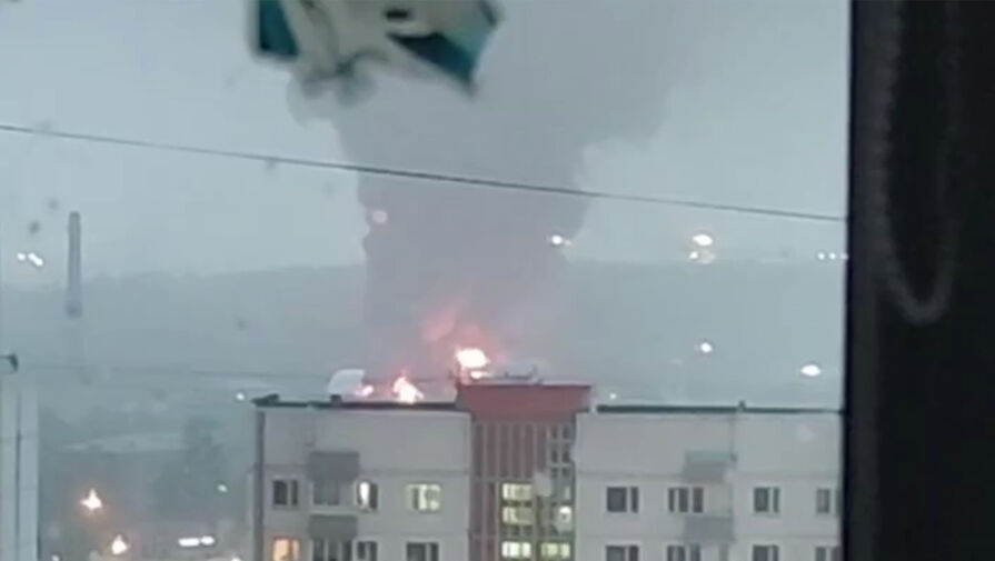 В Москве произошел пожар на складе