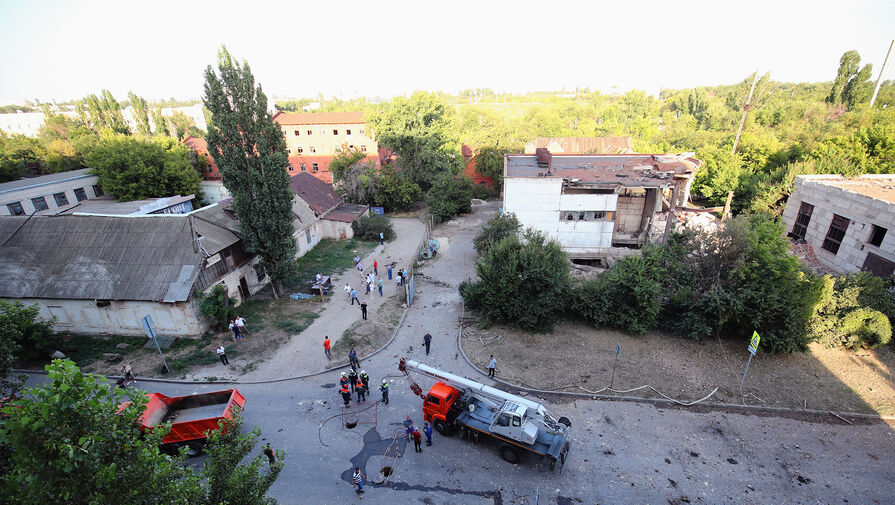 В Волгограде за ночь намерены построить обводной трубопровод вокруг насосной станции