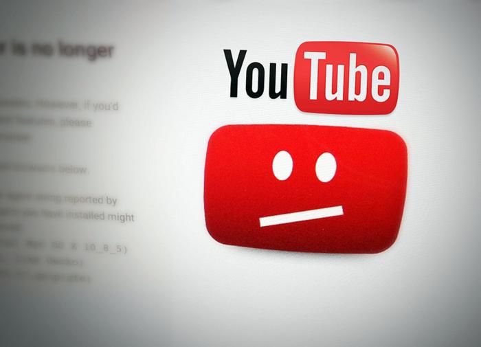 Видеохостинг Youtube ограничивается и на мобильных устройствах