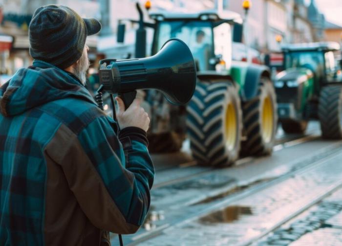 Во Франции фермеры протестуют против наплыва импортной продукции