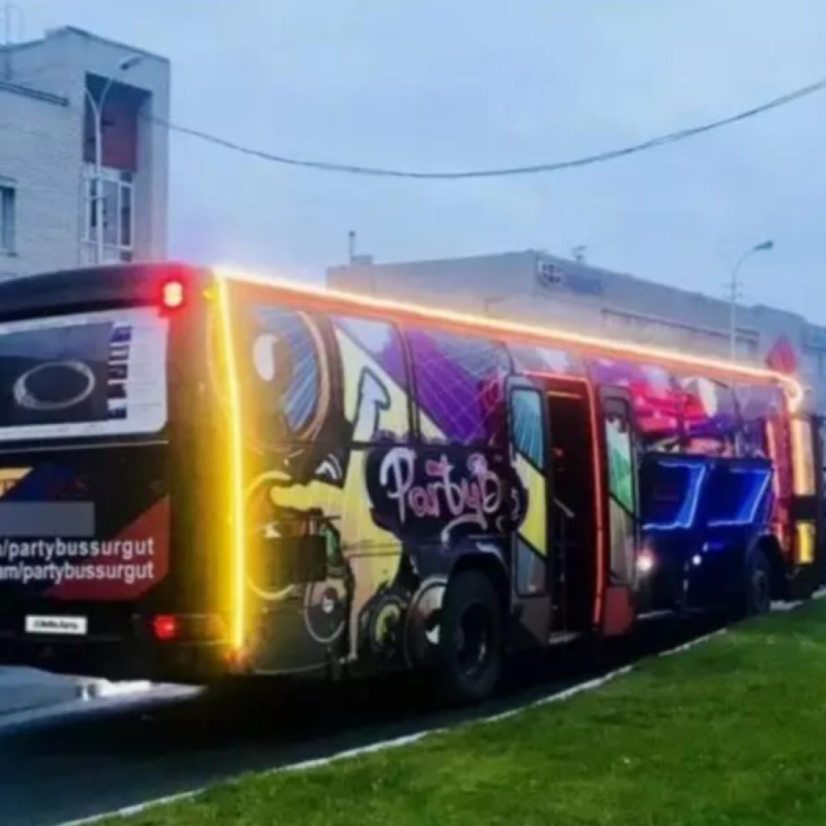 Готовый бизнес — в Сургуте продают уникальный partybus