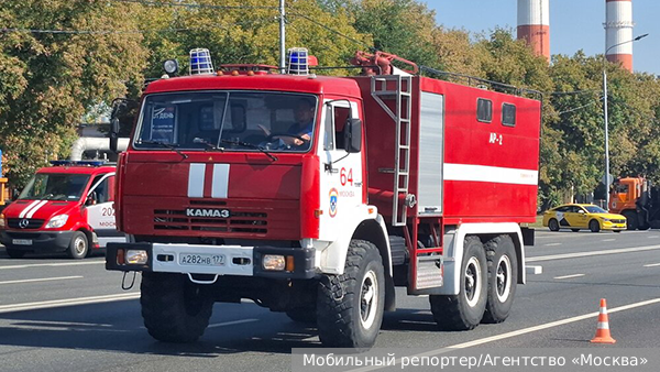 В крупном пожаре на парковке в Одинцово погибли два человека, трое пострадали