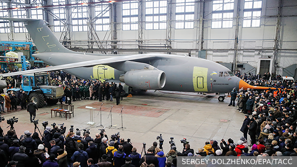 Украину покинул единственный секретный самолет An-178-100R