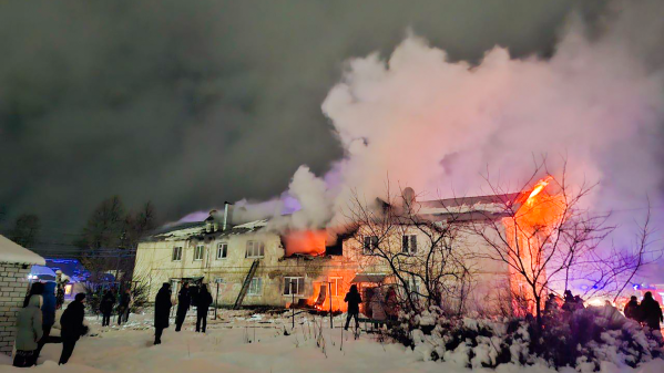 В двухэтажном доме в Нижегородской области произошел взрыв газа