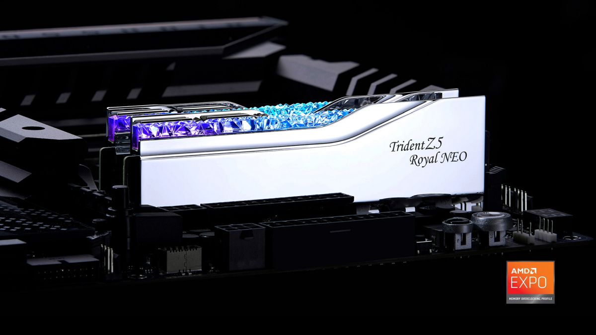 G.Skill выпустила комплекты памяти Trident Z5 Royal Neo DDR5-6000 с низкими таймингами