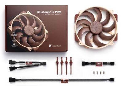 Noctua выпустила флагманский кулер NH-D15 G2 и 140 мм вентиляторы NF-A14x25r G2