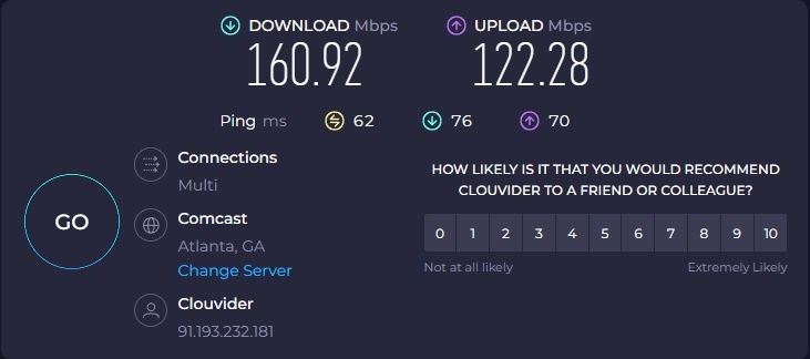 Как проверить скорость вашего VPN-соединения