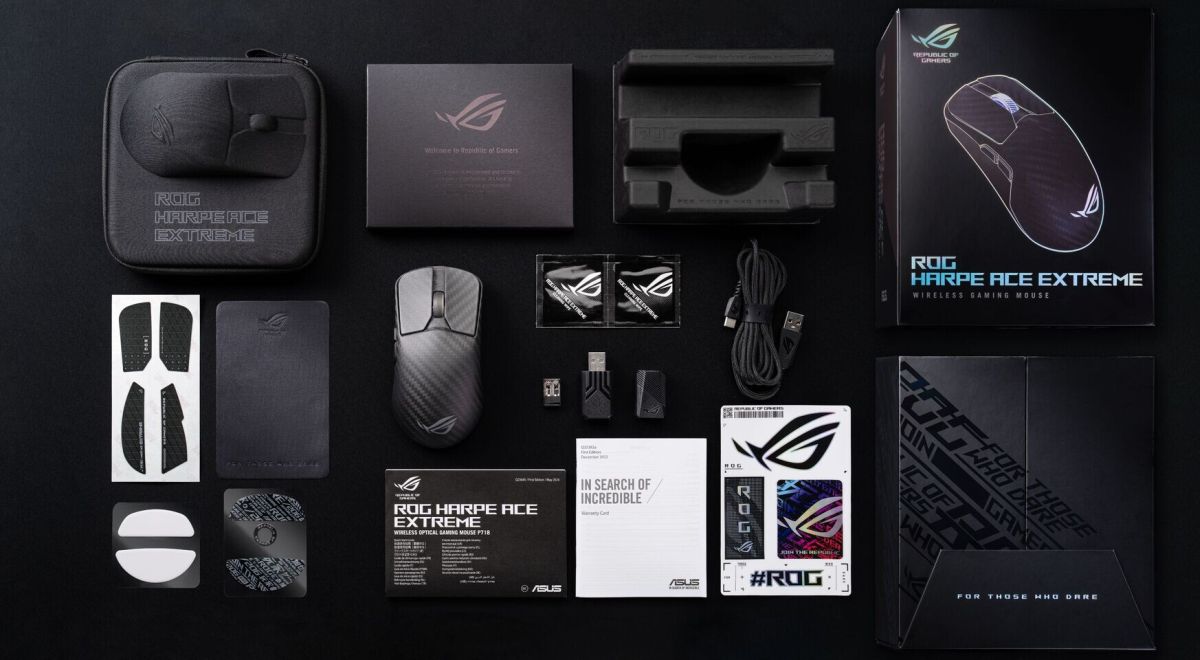 Игровая мышь ASUS ROG Harpe Ace Extreme поступила в продажу