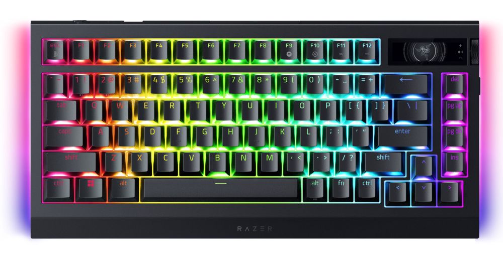 Razer выпустила беспроводную игровую клавиатуру BlackWidow V4 Pro 75% за 300$