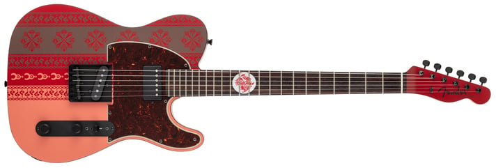 Fender выпустит фирменную гитару Monster Hunter Rathalos Telecaster