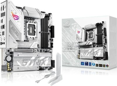 Опубликованы изображения материнских плат ASUS ROG Strix B860-G Gaming и TUF Gaming B860M-Plus