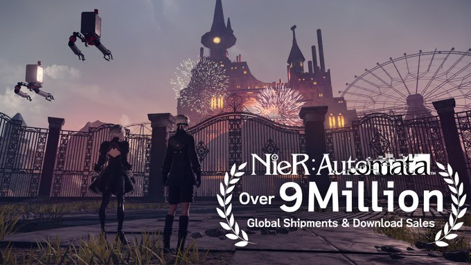 Продано свыше 9 млн копий игры Nier: Automata