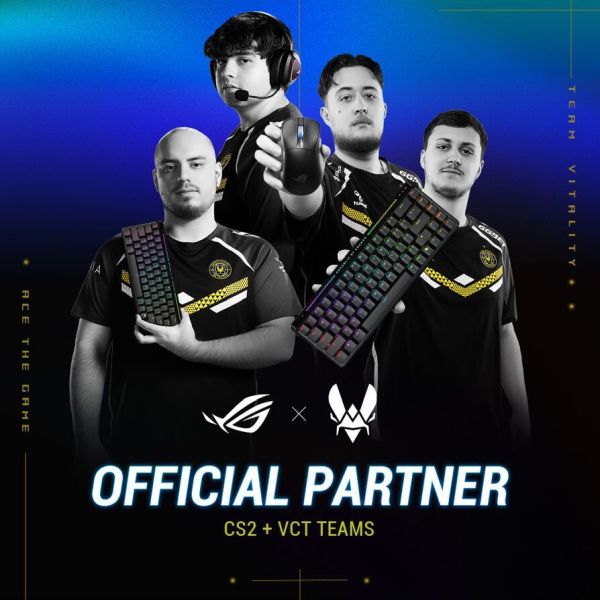 ASUS и киберспортивная организация Team Vitality объявили о партнерстве