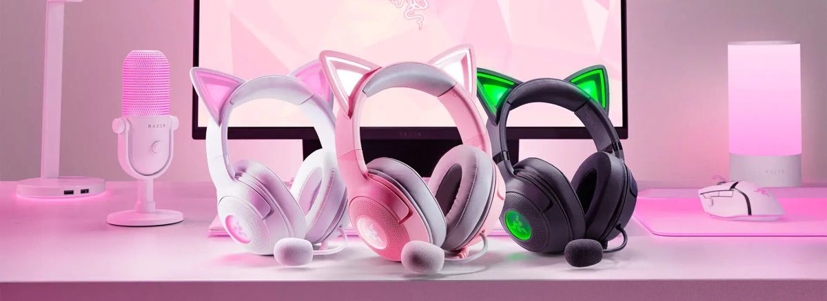 Razer анонсировала гарнитуры Kraken Kitty V2 White Edition и Kraken Kitty V2 BT White Edition