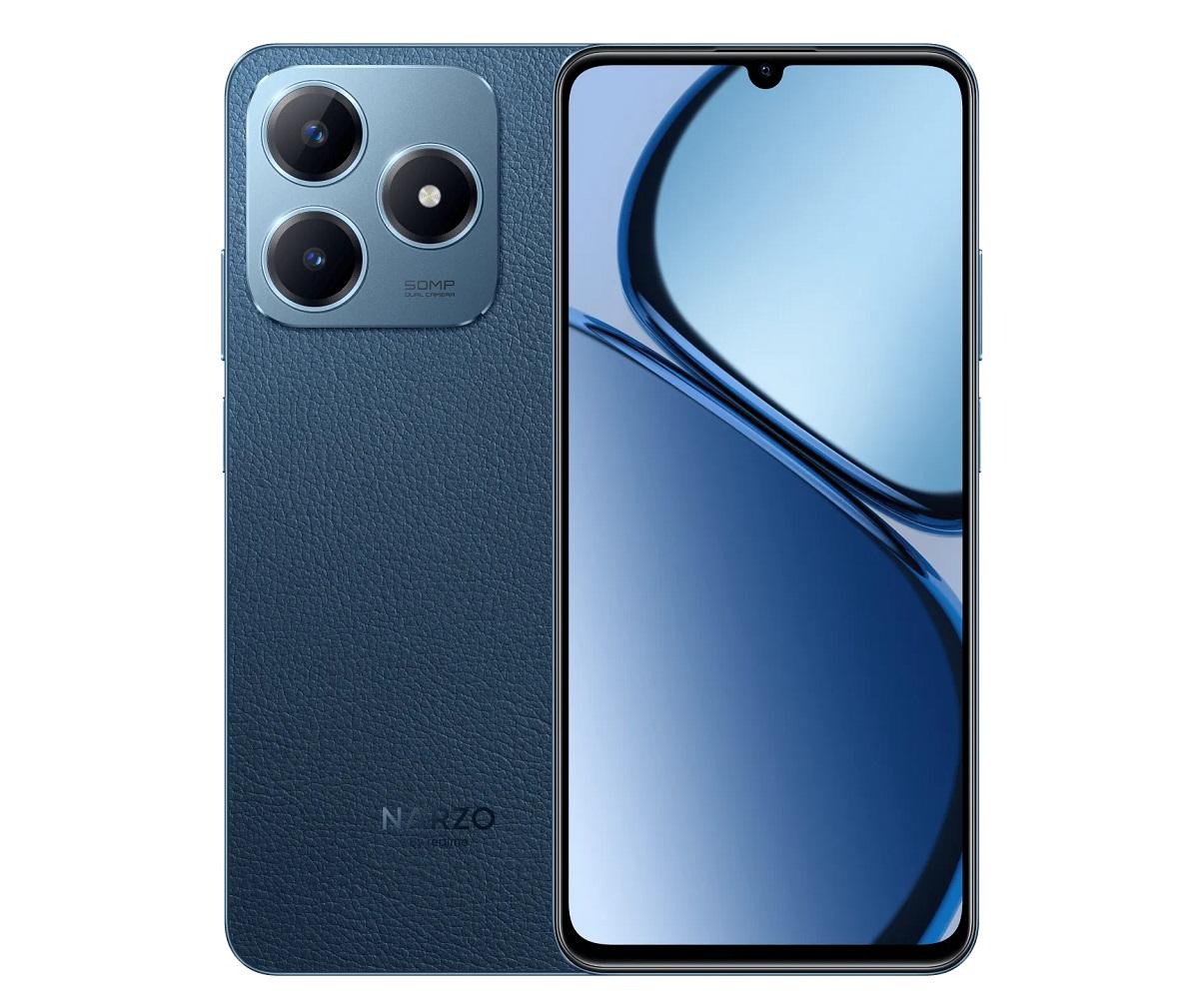 Realme выпустил бюджетный смартфон Narzo N63 с экраном 90 Гц и быстрой зарядкой