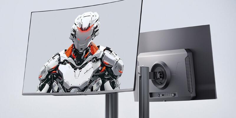 Nubia показал изогнутый игровой монитор с матрицей Samsung QD-OLED  RedMagic Realm