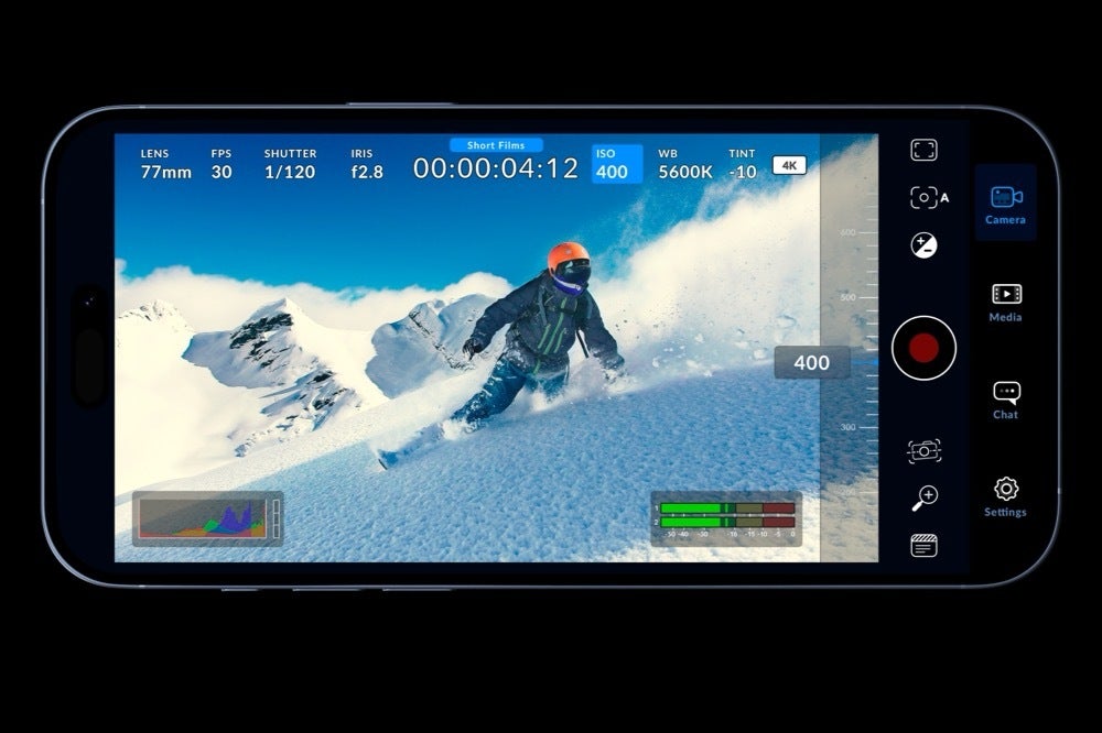 Обновление Blackmagic Camera App v2.1 для iPhone 16: новые функции