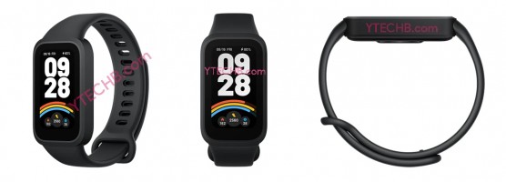 Xiaomi Smart Band 9 Active: утечка рендеров