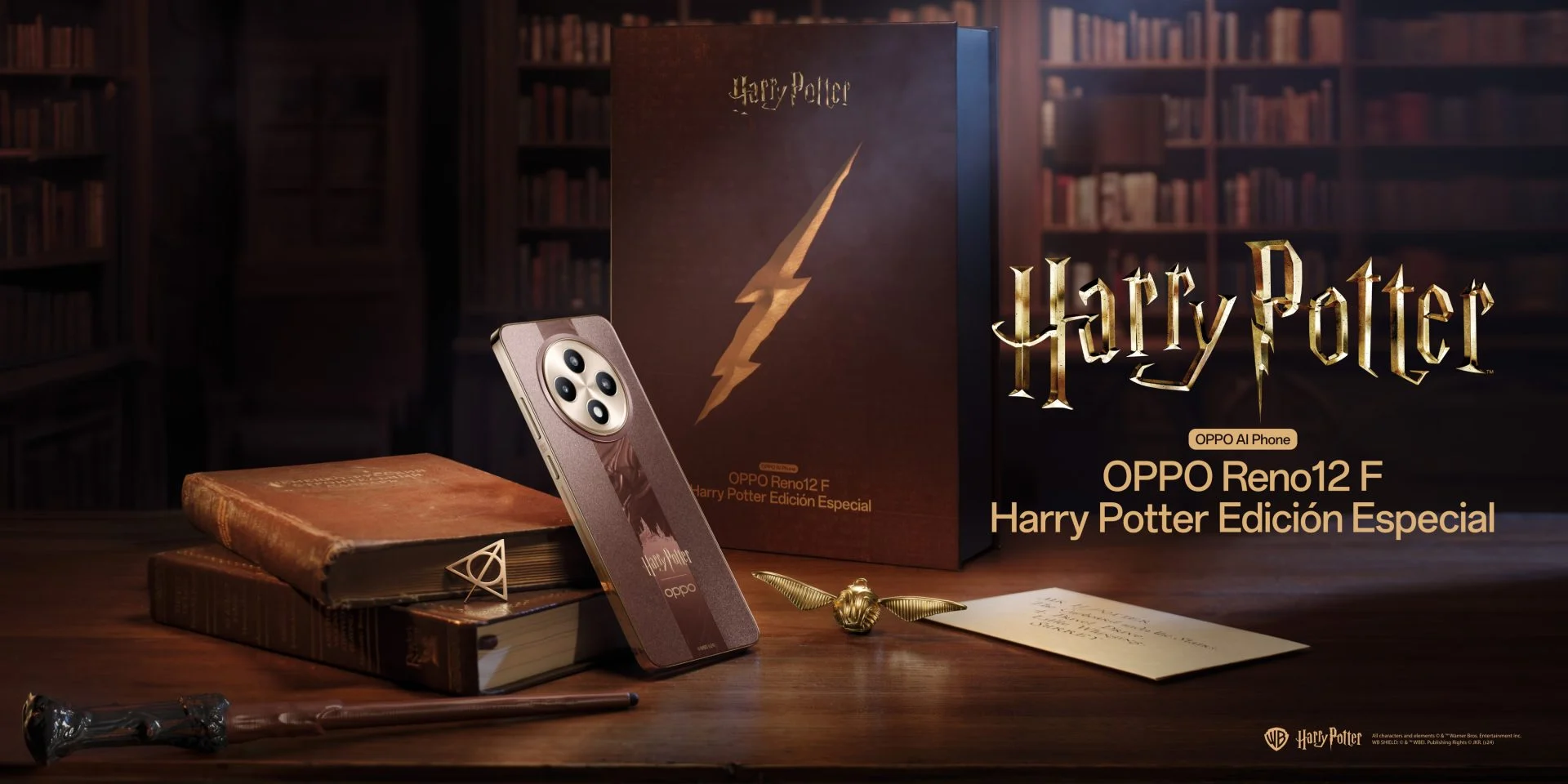 Oppo выпустила смартфон Reno 12F Harry Potter Edition