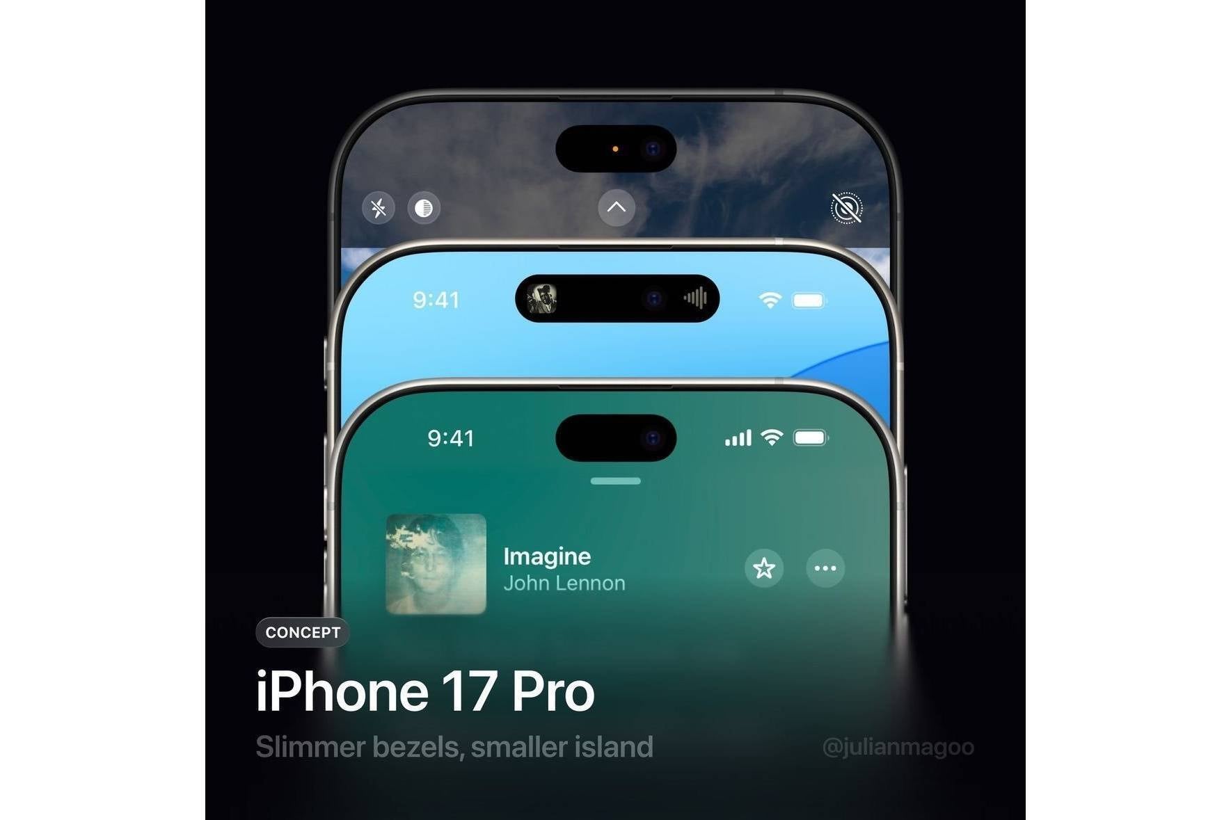 iPhone 17 Pro: утечка показала обновлённый дизайн передней панели