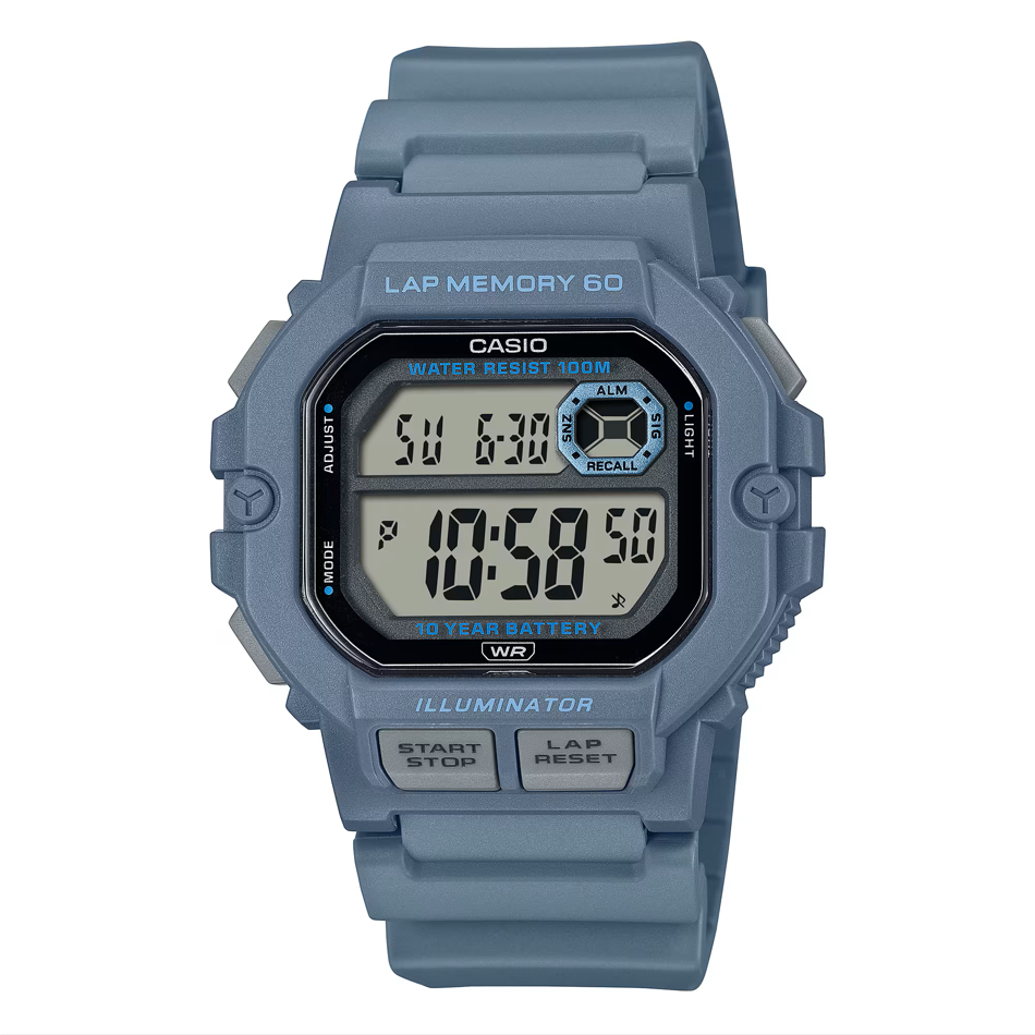 Casio представляет бюджетные фитнес-часы WS1400H-2AV и WS1400H-8AV