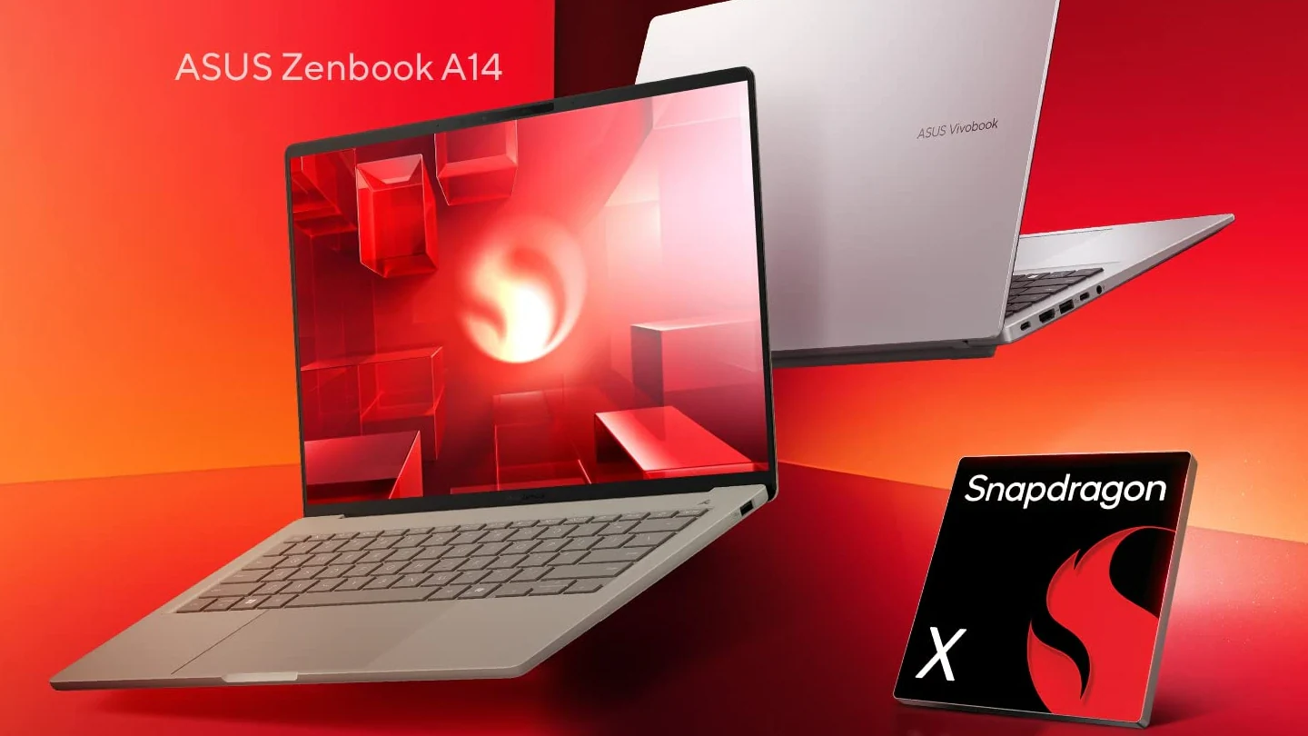 ASUS представила в Индии Zenbook A14 и Vivobook 16 на Snapdragon X