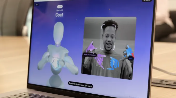 Nvidia запускает ИИ платформу чтобы облегчить изучение языка жестов