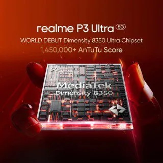 Подтверждена дата запуска Realme P3 5G и P3 Ultra