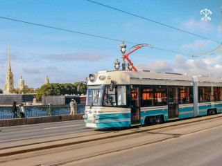 В Петербурге продолжается развитие трамвайного движения