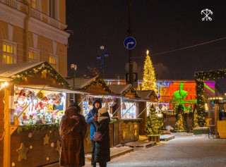 Петербург готовится к 19-й Рождественской ярмарке