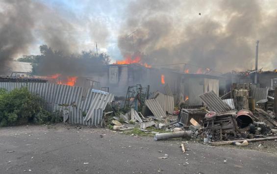 В Курской области при обстреле получила ранения местная жительница