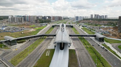 В Москве открыли новый участок магистрали Солнцево  Бутово  Варшавское шоссе