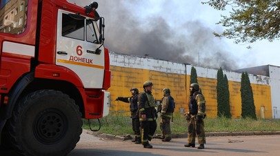 МИД: обстрелявшие ТЦ в Донецке украинские преступники будут наказаны