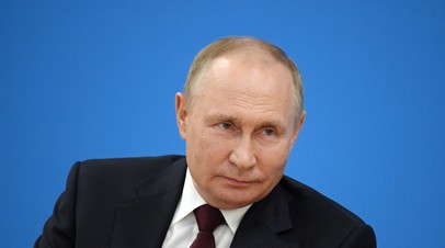 Путин приехал в Чечню