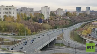 Опубликовано видео внушительного кортежа президента Египта в Казани