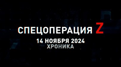 Спецоперация Z: хроника главных военных событий 14 ноября