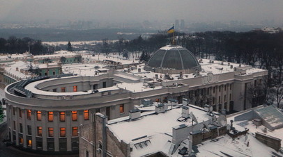 Админздания Верховной рады получили повреждения при взрывах в Киеве