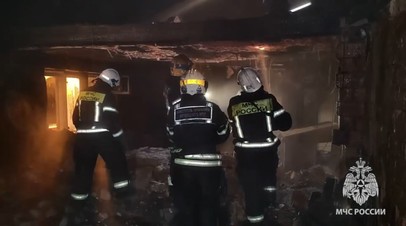 Взрыв газа произошёл в многоквартирном доме Нижегородской области  видео