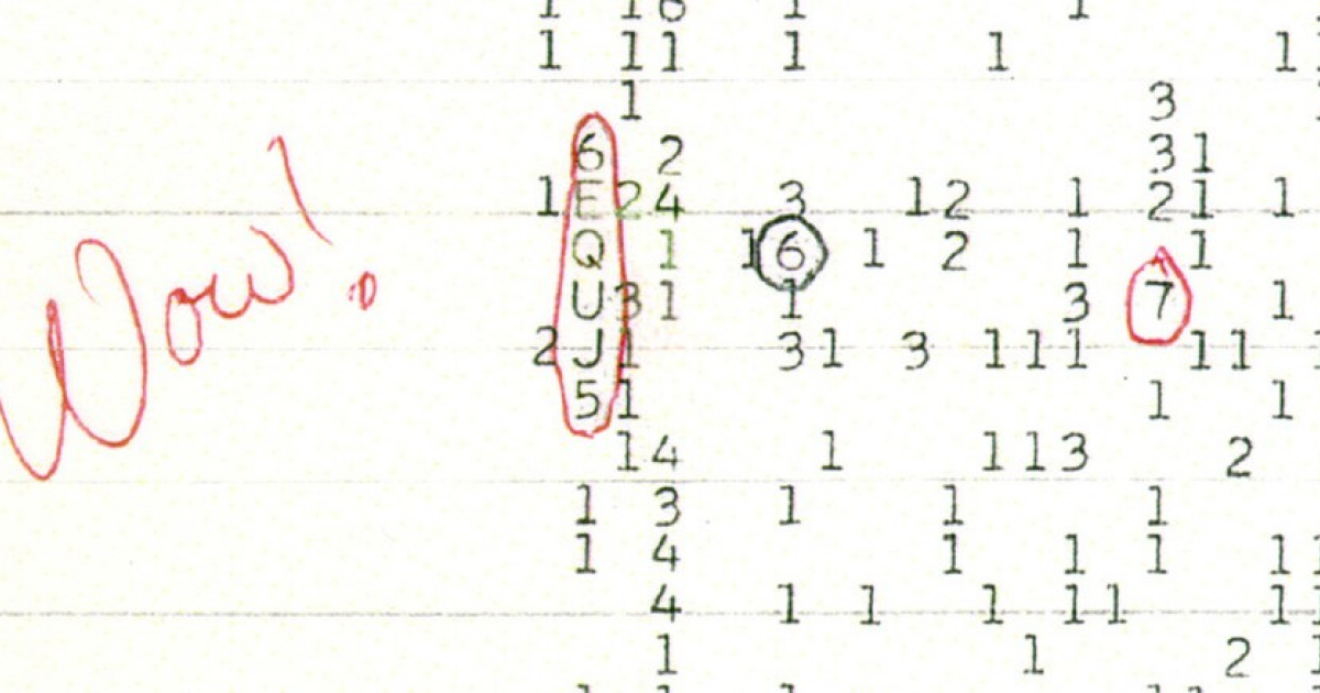 Радиосигнал Wow! объяснили водородным мазером