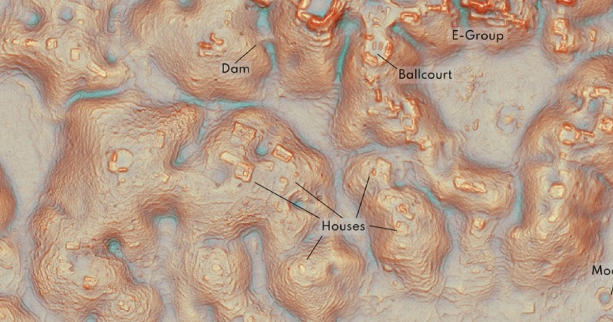 Лидарная съемка помогла найти древний майяский город